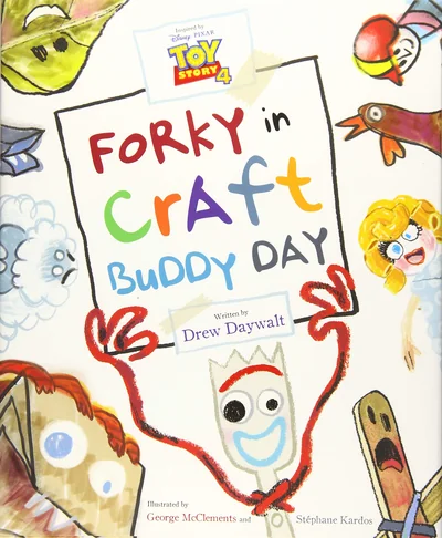 Forky in Craft Buddy Day