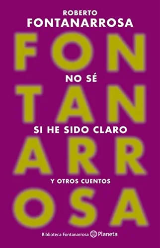 No sé si he sido claro