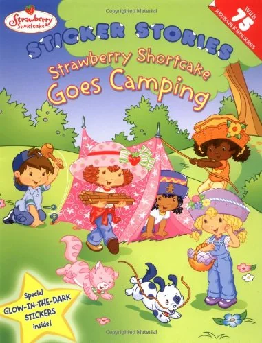 Strawberry Shortcake goes camping