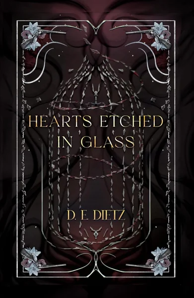 Hearts Etched in Glass