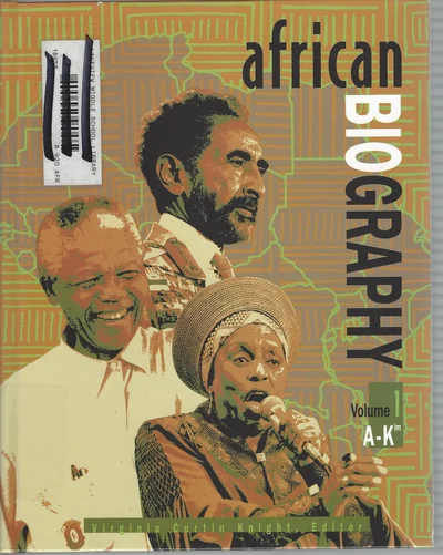 African Biography, Volume 3: Mut - Z