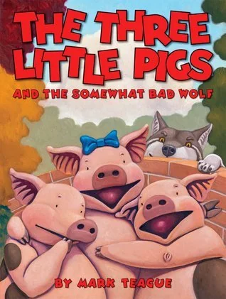 The three little pigs and the somewhat bad wolf