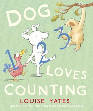 Dog loves counting