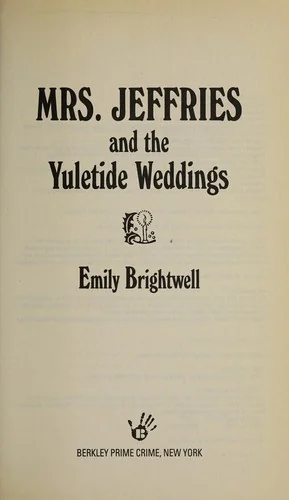 Mrs. Jeffries and the yuletide weddings