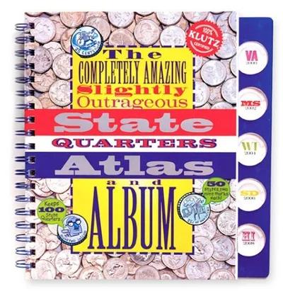 The completely amazing, slightly outrageous, state quarters atlas and album