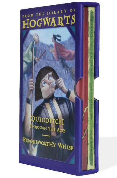 Harry Potter's School Book Pack: Quidditch Through The Ages And Fantastic Beasts And Where To Find Them
