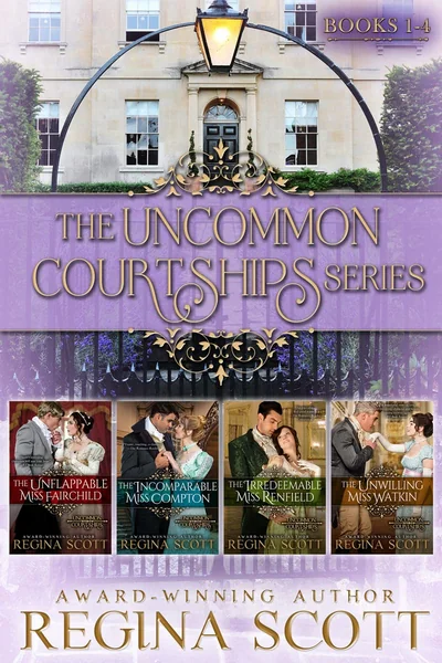 The Uncommon Courtships Series: Four Full-Length Sweet Regency Romances