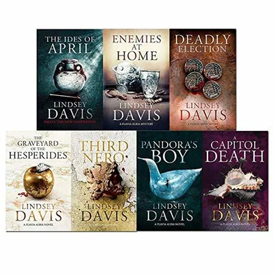 Lindsey Davis Flavia Albia 1-7 Books Collection Set