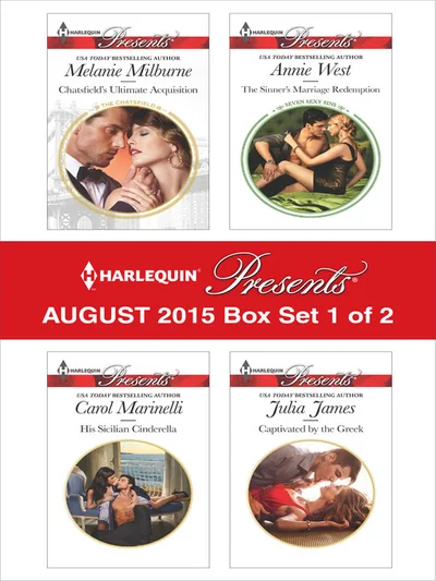 Harlequin Presents August 2015, Box Set 1 of 2