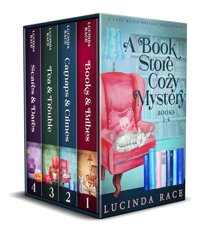 A Bookstore Cozy Mystery Boxset 1-4: A Paranormal Witch Cozy Mystery