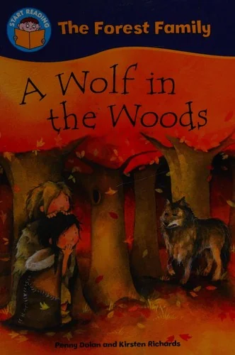 A wolf in the woods