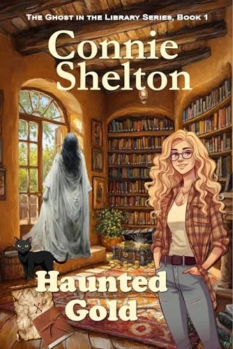 Haunted Gold: The Ghost in the Library Cozy Mystery Series