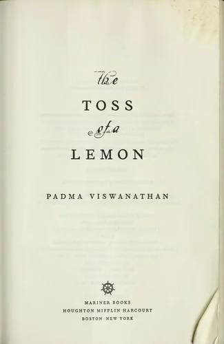The Toss of a Lemon