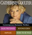 Contemporary Romantic Thrillers: False Pretenses / Beyond Eden / Impulse / Born to be Wild