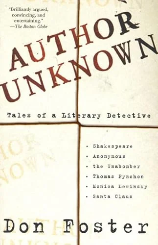 Author Unknown: Tales of a Literary Detective